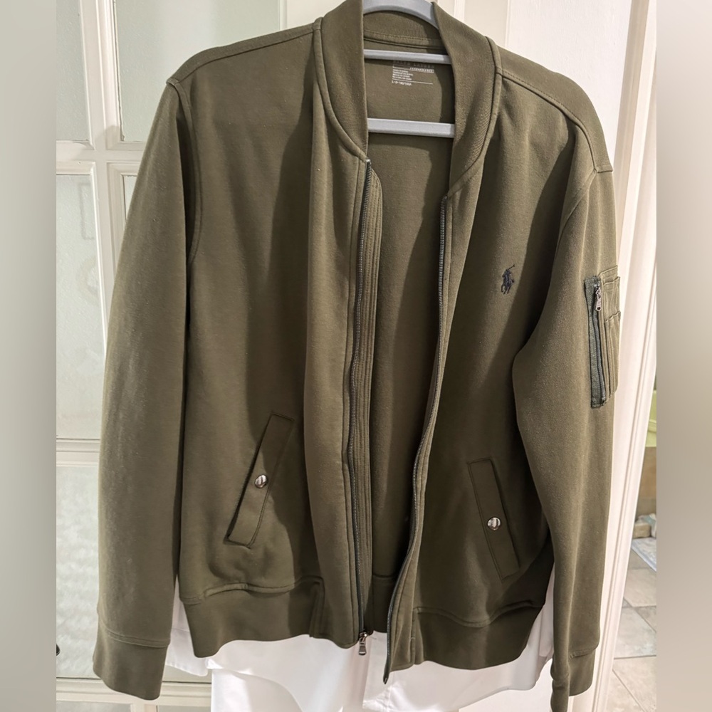 Polo Ralph Lauren performance Large hunter green. Great condition.